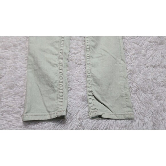 Miss Me Lime Green Embellished Low Rise Skinny Jeans Size 30x32 - Picture 3 of 16